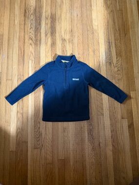 Regatta 3/4 Half Zip Navy Fleece Jacket